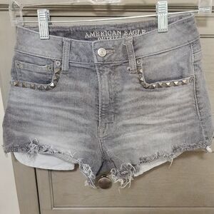 American Eagle Outfitters Gray Women's Shorts